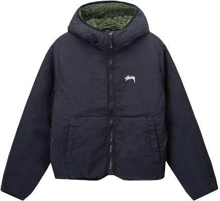 스투시 올리브 그린 리버시블 패치포켓 레트로 재킷 유니섹스 긴소매. 118507OLIVE Shop 스투시 올리브 그린 리버시블 패치포켓 레트로 재킷 유니섹스 긴소매. 118507OLIVE