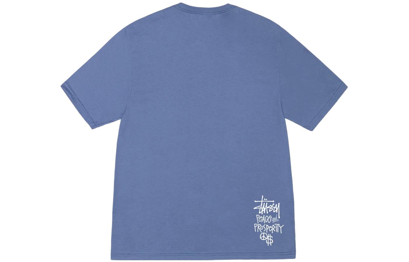 Stüssy Stussy Peace & Prosperity Tee Unisex Short Sleeve T-Shirt. 1904934 圖 14