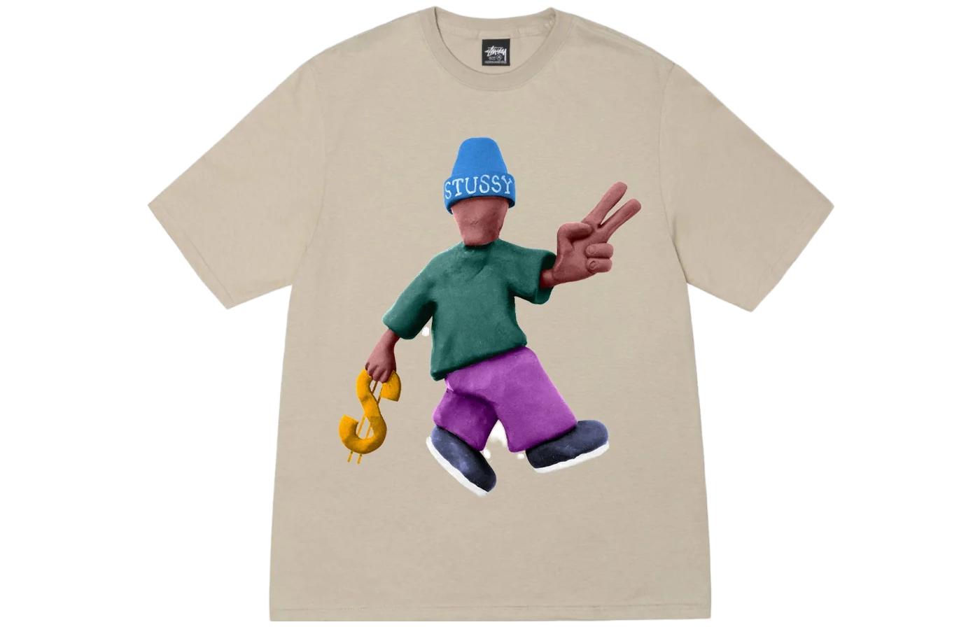 Stüssy Stussy Peace & Prosperity Tee Unisex Short Sleeve T-Shirt. 1904934 圖 2