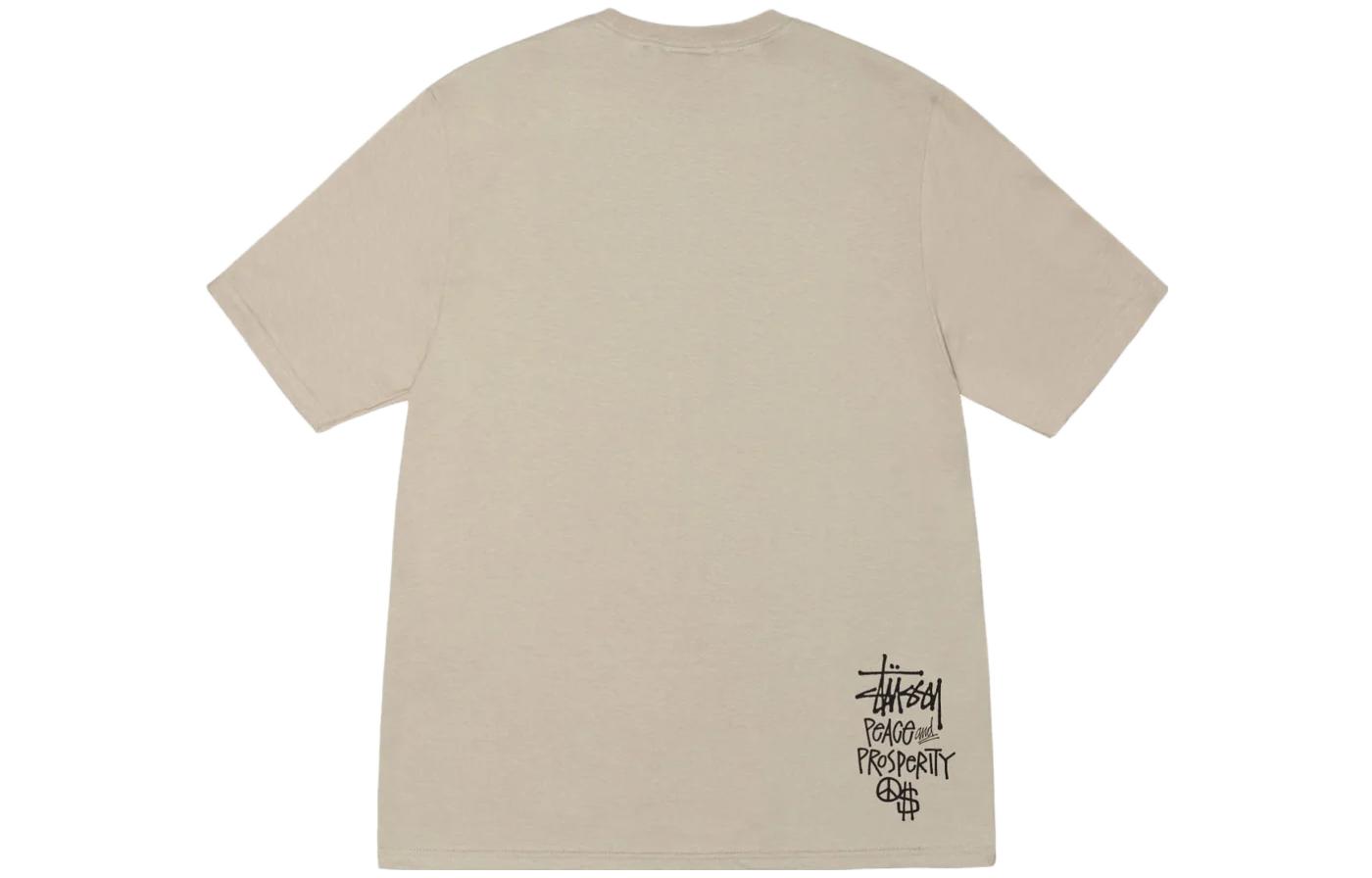 Stüssy Stussy Peace & Prosperity Tee Unisex Short Sleeve T-Shirt. 1904934 圖 3