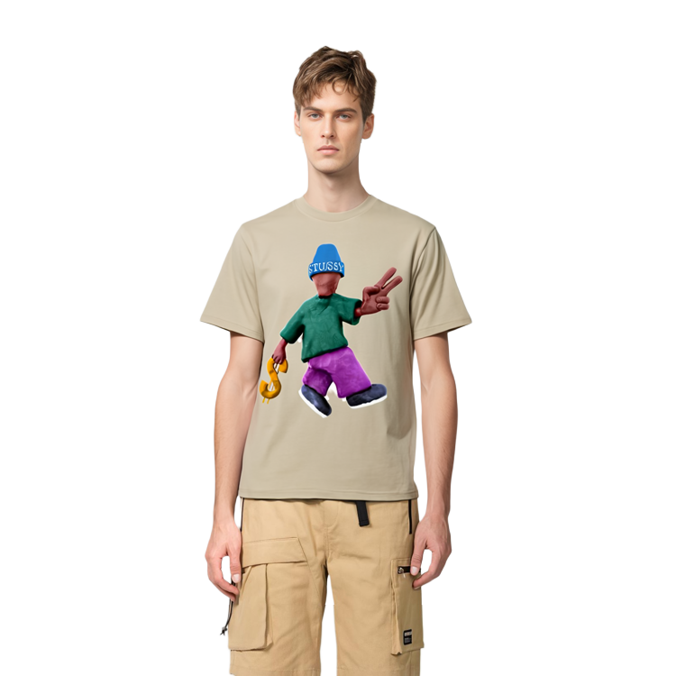 Stüssy Stussy Peace & Prosperity Tee Unisex Short Sleeve T-Shirt. 1904934 圖 4