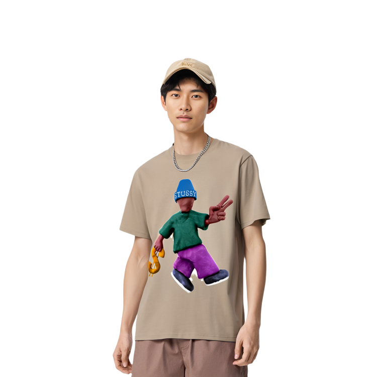 Stüssy Stussy Peace & Prosperity Tee Unisex Short Sleeve T-Shirt. 1904934 圖 5