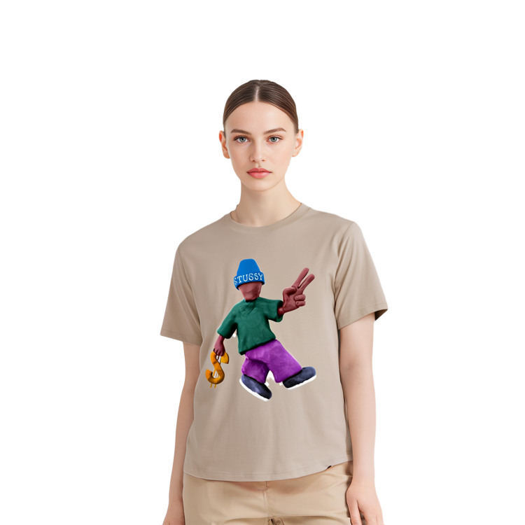 Stüssy Stussy Peace & Prosperity Tee Unisex Short Sleeve T-Shirt. 1904934 圖 7