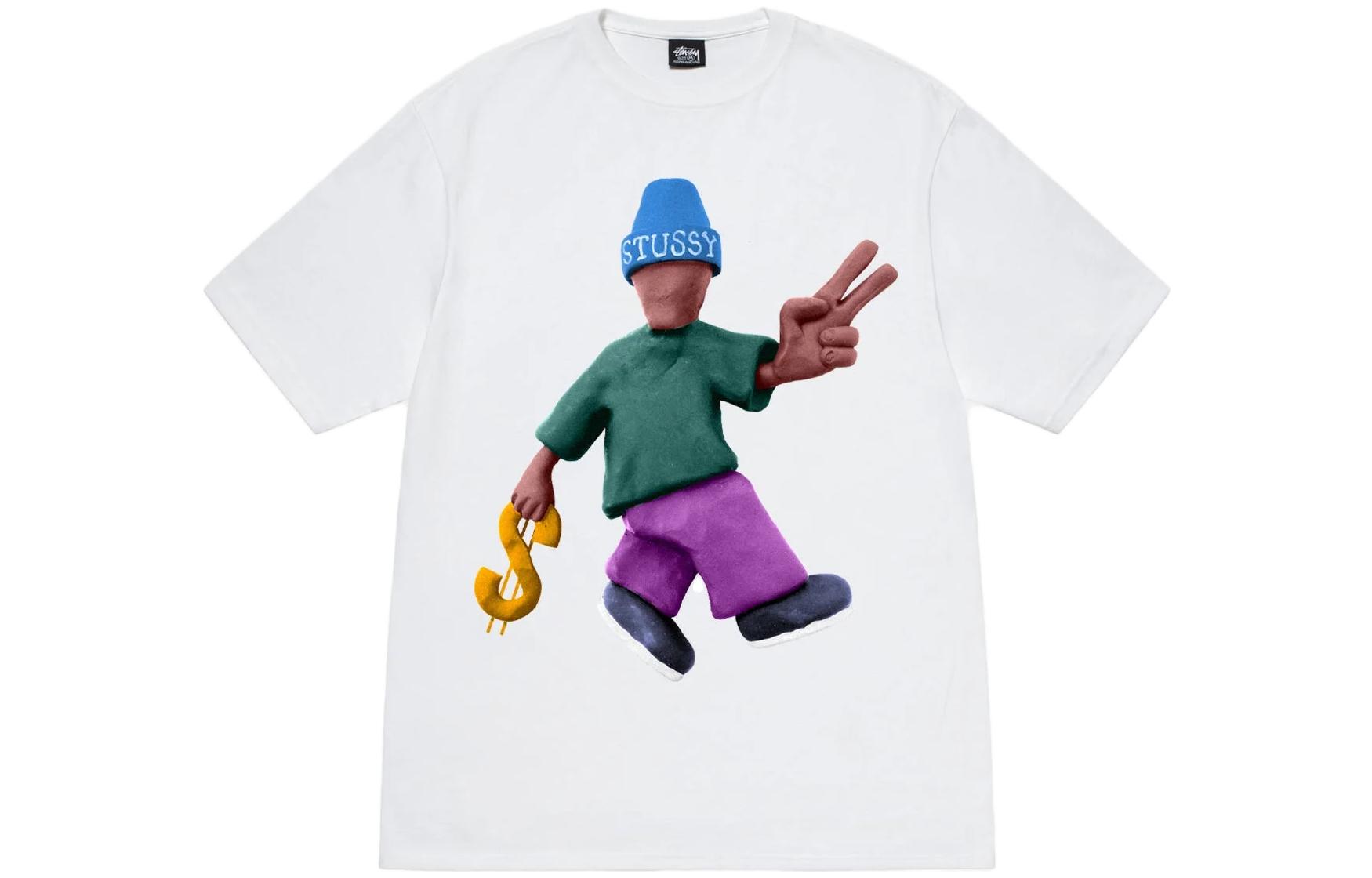 Stüssy Stussy Peace & Prosperity Tee Unisex Short Sleeve T-Shirt. 1904934 圖 9