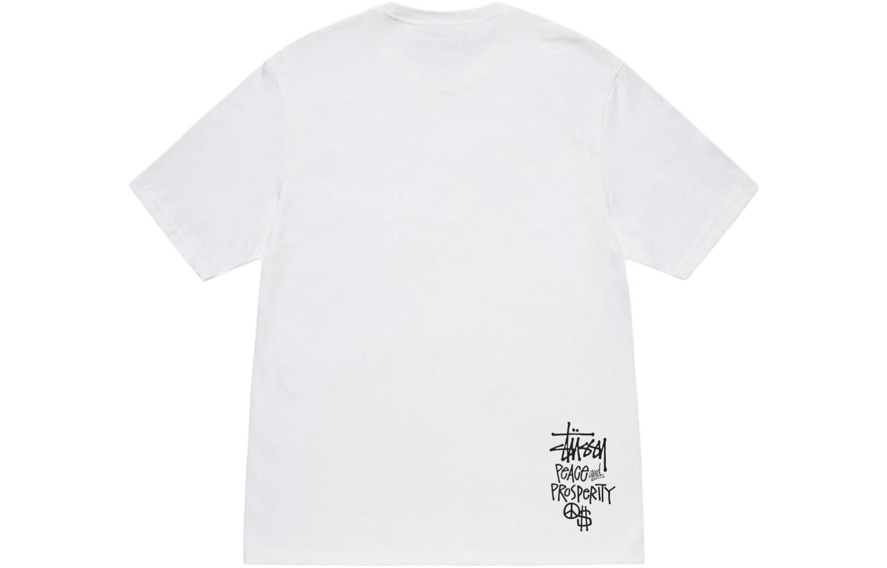 Stüssy Stussy Peace & Prosperity Tee Unisex Short Sleeve T-Shirt. 1904934 圖 10