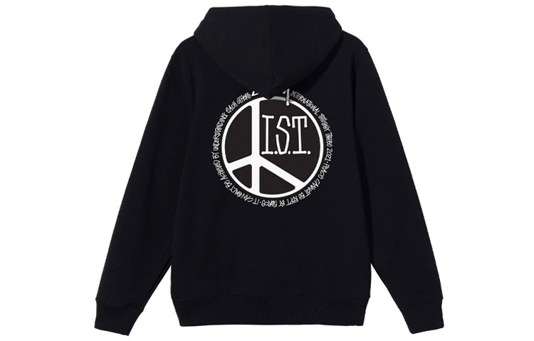 Stüssy Stussy Peace Dot Hoodie Geometric Letter Print Pullover Unisex Vintage Style. 1924723 圖 7