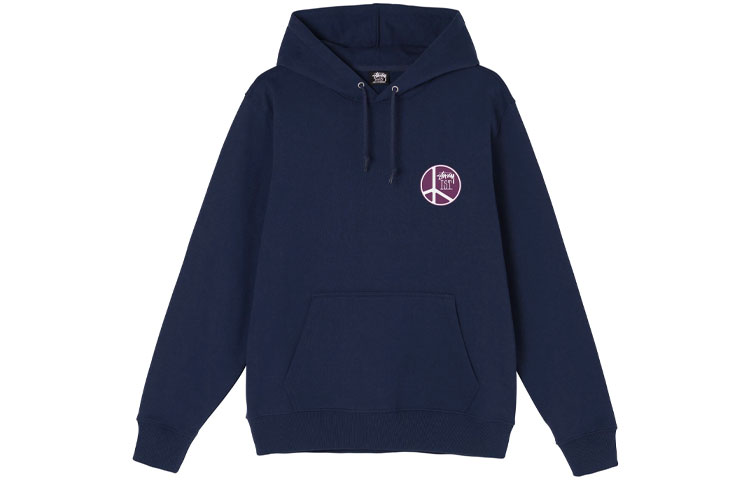 Stüssy Stussy Peace Dot Hoodie Geometric Letter Print Pullover Unisex Vintage Style. 1924723 圖 9