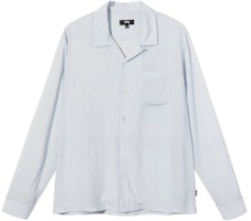 Stüssy Stussy Portrait Print Long Sleeve Vintage Shirt Unisex - Light Gray. Stussy-SS21-3 Stüssy Stussy Portrait Print Long Sleeve Vintage Shirt Unisex - Light Gray. Stussy-SS21-3