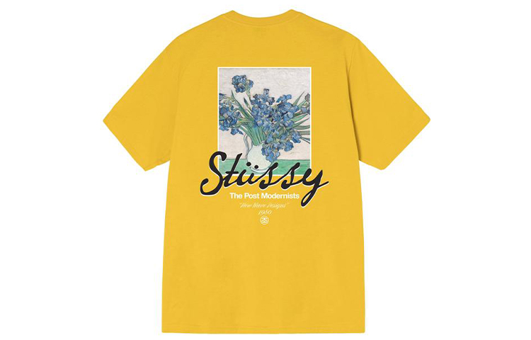 Stüssy Stussy Post Modernists Graphic Tee Retro Unisex Crewneck T-Shirt. 1904744 圖 12