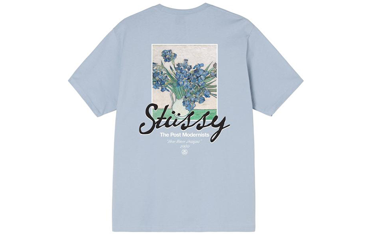 Stüssy Stussy Post Modernists Graphic Tee Retro Unisex Crewneck T-Shirt. 1904744 圖 14