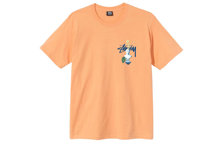 Stüssy Stussy Psychedelic Graphic Tee Retro Unisex Casual Short Sleeve T-Shirt. 1904663 圖 8