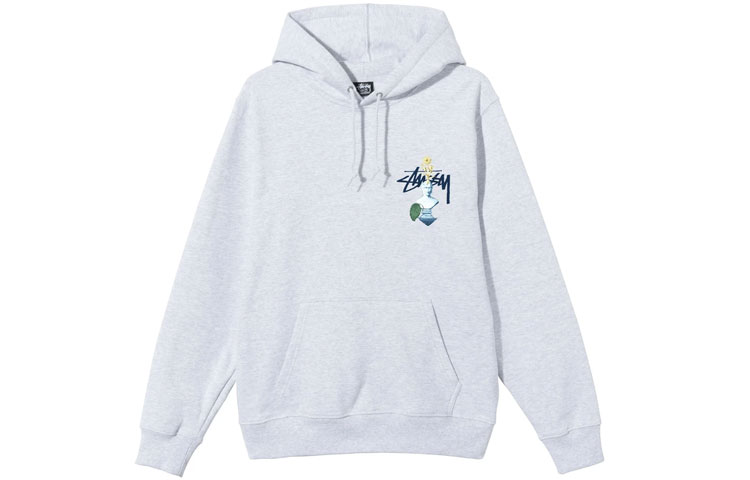 Stüssy Stussy Psychedelic Hoodie Retro Graphic Unisex Long Sleeve Sweatshirt. 1924663 圖 3