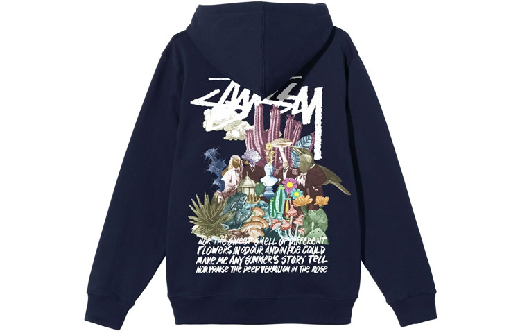 Stüssy Stussy Psychedelic Hoodie Retro Graphic Unisex Long Sleeve Sweatshirt. 1924663 圖 7