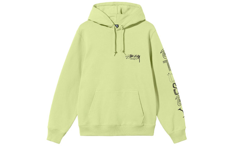 Stüssy Stussy Ranson Logo Hoodie Unisex Retro American Style Pullover Sweatshirt. 1924754 圖 4