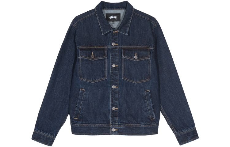 Stüssy Stussy Retro Denim Jacket Unisex Blue 115493