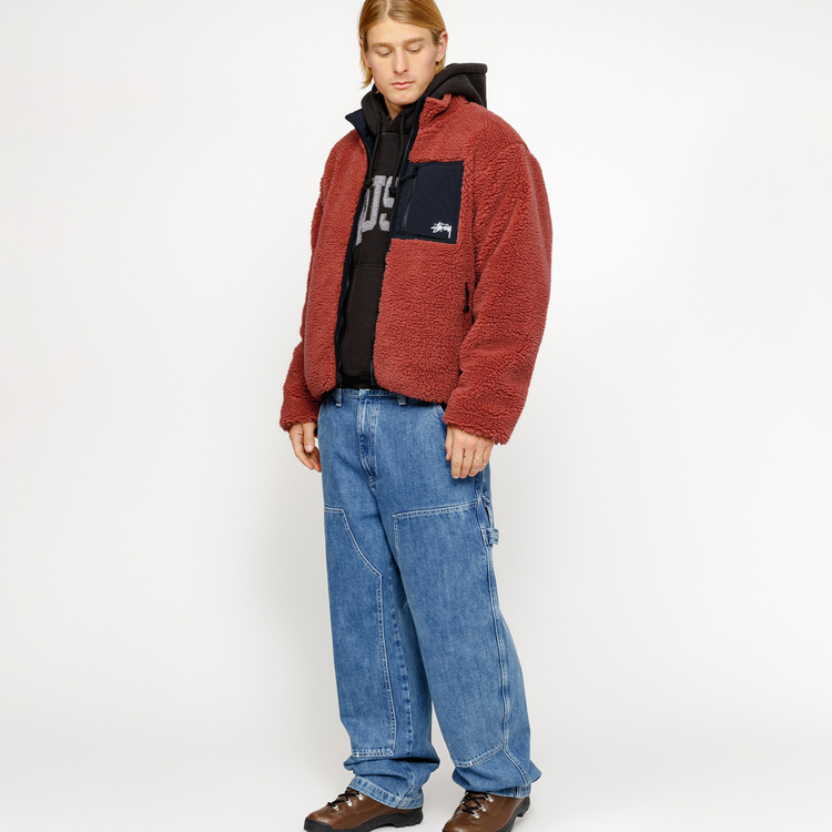 Stüssy STUSSY Retro Fleece Stand Collar Jacket Unisex Casual Outerwear. SUSJK0118529M-1 圖 12