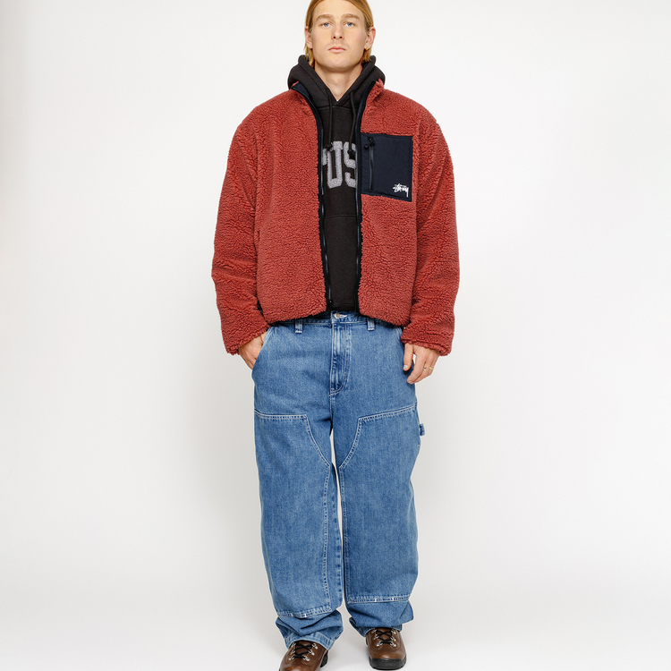 Stüssy STUSSY Retro Fleece Stand Collar Jacket Unisex Casual Outerwear. SUSJK0118529M-1 圖 13