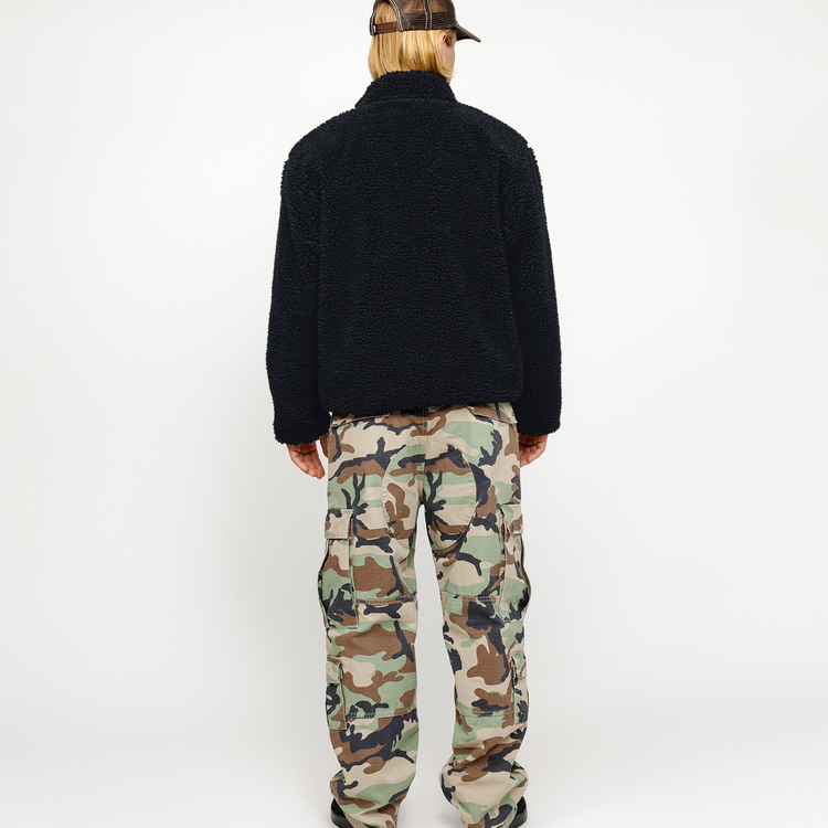 Stüssy STUSSY Retro Fleece Stand Collar Jacket Unisex Casual Outerwear. SUSJK0118529M-1 圖 17