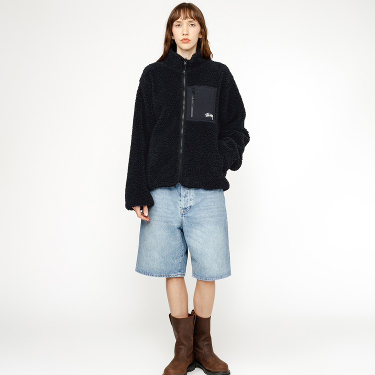 Stüssy STUSSY Retro Fleece Stand Collar Jacket Unisex Casual Outerwear. SUSJK0118529M-1 圖 18