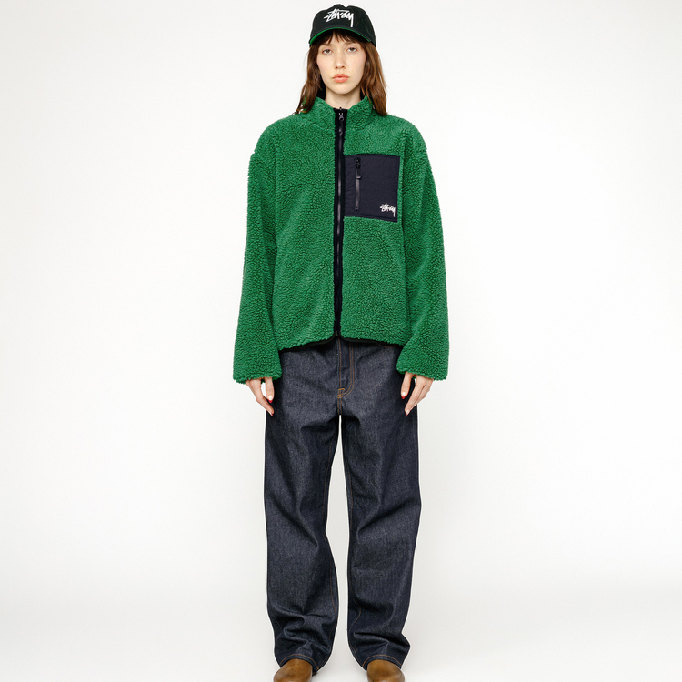 Stüssy STUSSY Retro Fleece Stand Collar Jacket Unisex Casual Outerwear. SUSJK0118529M-1 圖 22