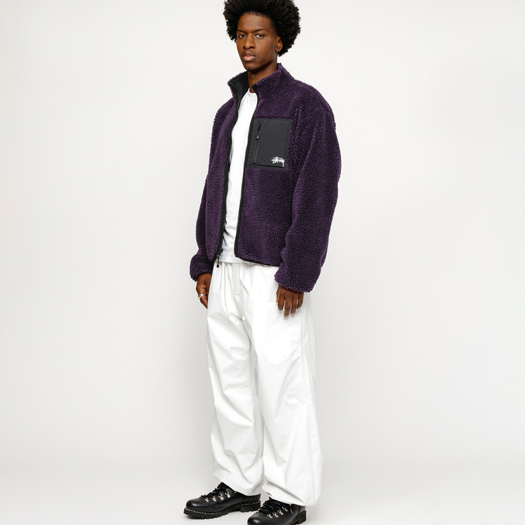 Stüssy STUSSY Retro Fleece Stand Collar Jacket Unisex Casual Outerwear. SUSJK0118529M-1 圖 31