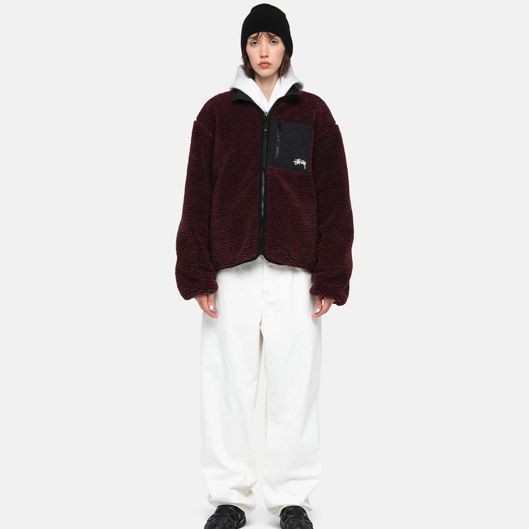 Stüssy STUSSY Retro Fleece Stand Collar Jacket Unisex Casual Outerwear. SUSJK0118529M-1 圖 34