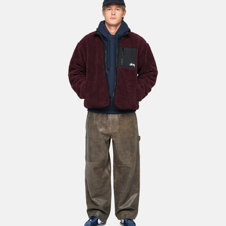 Stüssy STUSSY Retro Fleece Stand Collar Jacket Unisex Casual Outerwear. SUSJK0118529M-1 圖 39