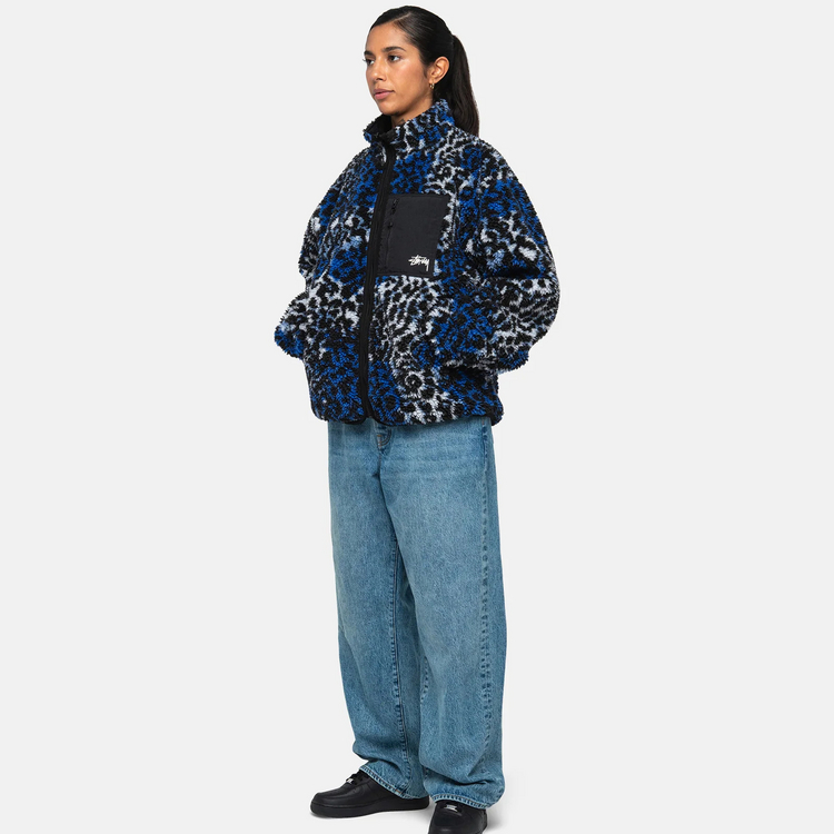 Stüssy STUSSY Retro Fleece Stand Collar Jacket Unisex Casual Outerwear. SUSJK0118529M-1 圖 42