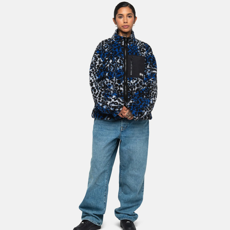 Stüssy STUSSY Retro Fleece Stand Collar Jacket Unisex Casual Outerwear. SUSJK0118529M-1 圖 44