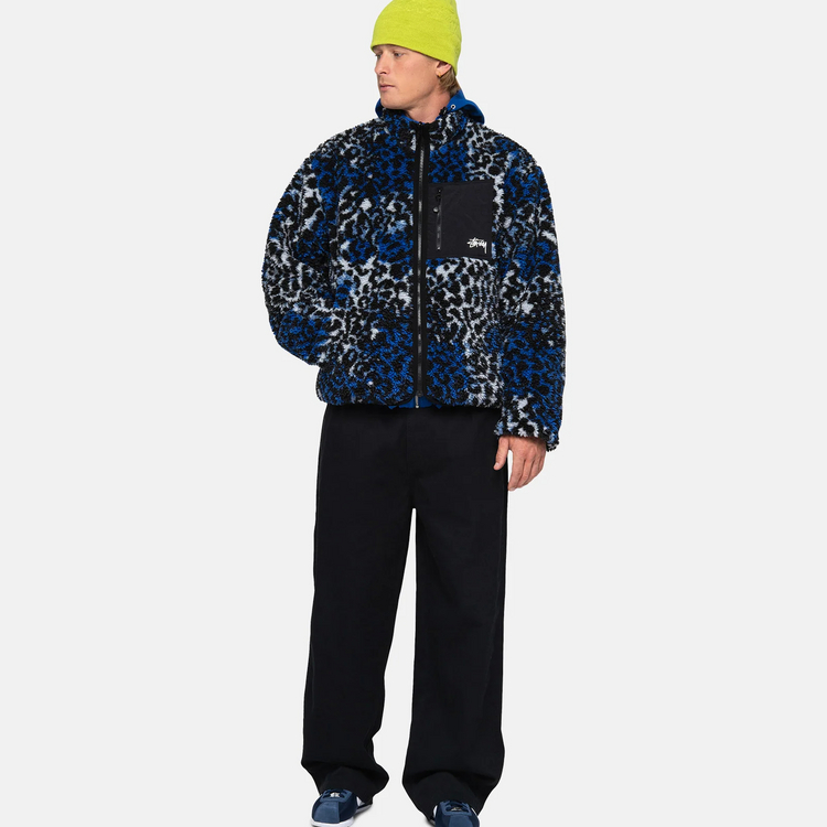 Stüssy STUSSY Retro Fleece Stand Collar Jacket Unisex Casual Outerwear. SUSJK0118529M-1 圖 45