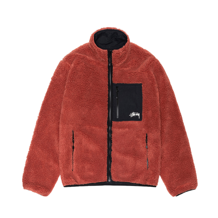 Stüssy STUSSY Retro Fleece Stand Collar Jacket Unisex Casual Outerwear. SUSJK0118529M-1 圖 8
