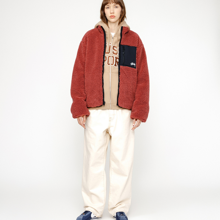 Stüssy STUSSY Retro Fleece Stand Collar Jacket Unisex Casual Outerwear. SUSJK0118529M-1 圖 10