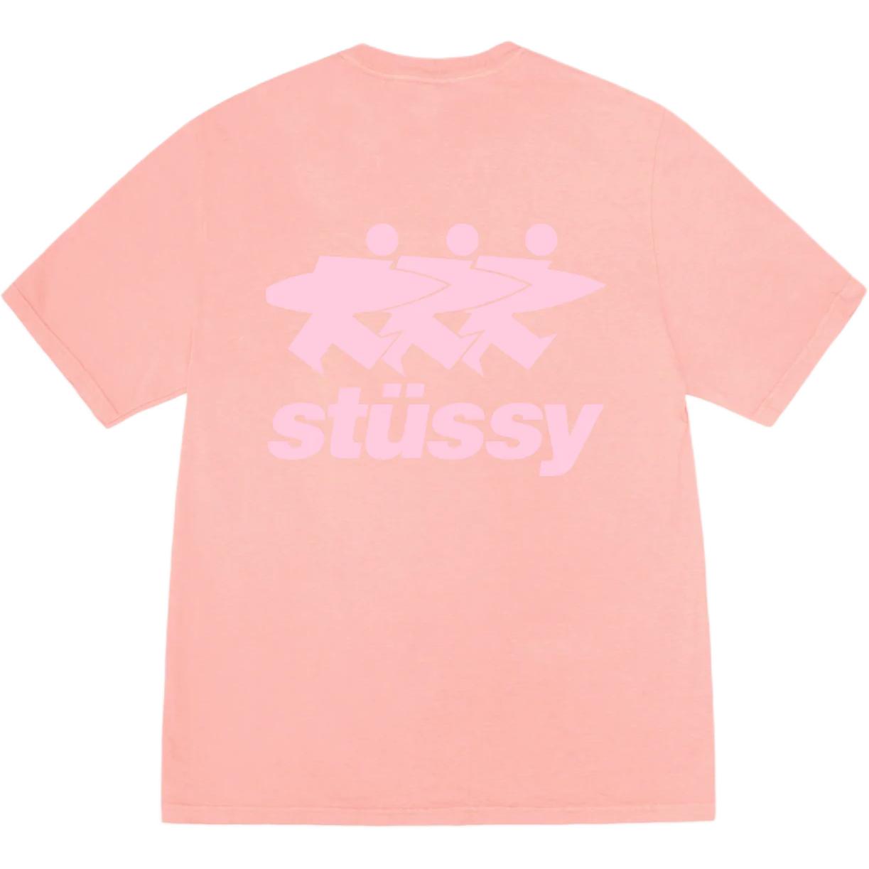 Shop Stüssy Stussy Retro Graphic Back Print Unisex Crewneck T-Shirt 1905063