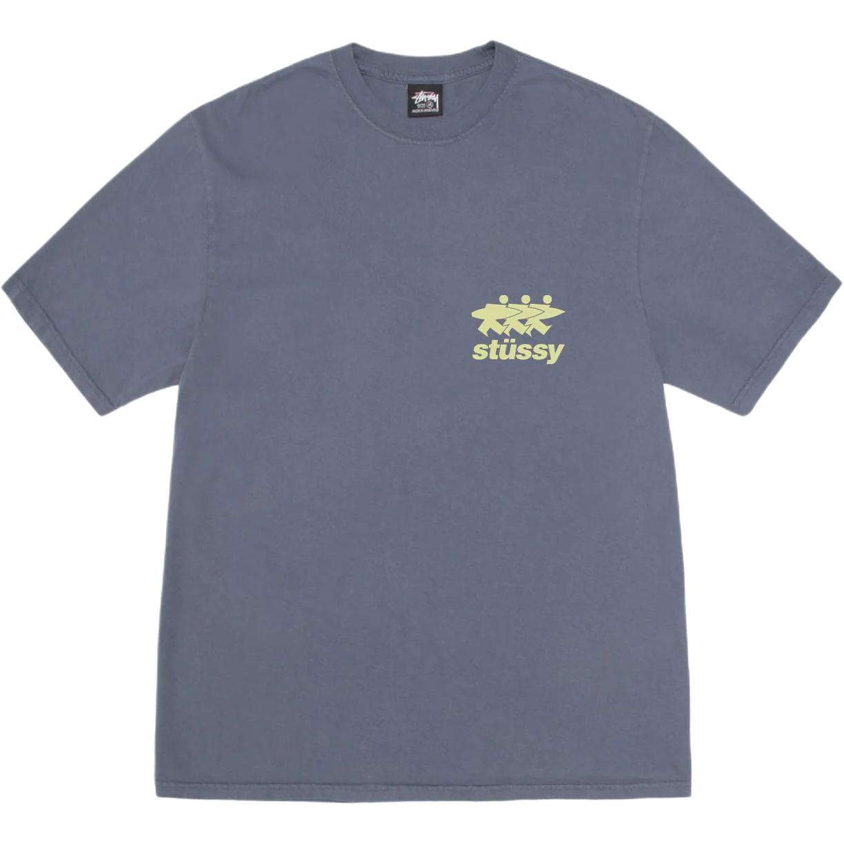 Sizing Stüssy Stussy Retro Graphic Back Print Unisex Crewneck T-Shirt 1905063