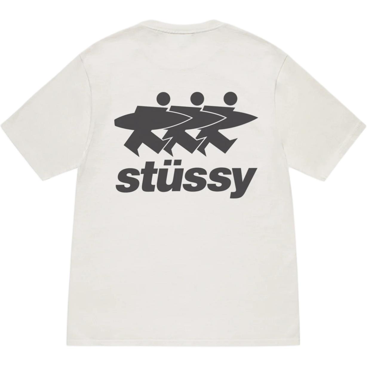 Cheap Stüssy Stussy Retro Graphic Back Print Unisex Crewneck T-Shirt 1905063