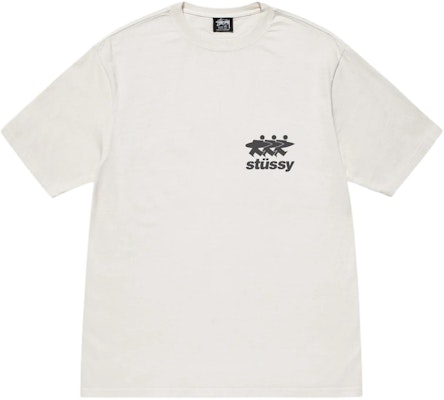 Stüssy Stussy Retro Graphic Back Print Unisex Crewneck T-Shirt 1905063 1