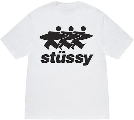 Stüssy Stussy Retro Graphic Back Print Unisex Crewneck T-Shirt 1905063 2