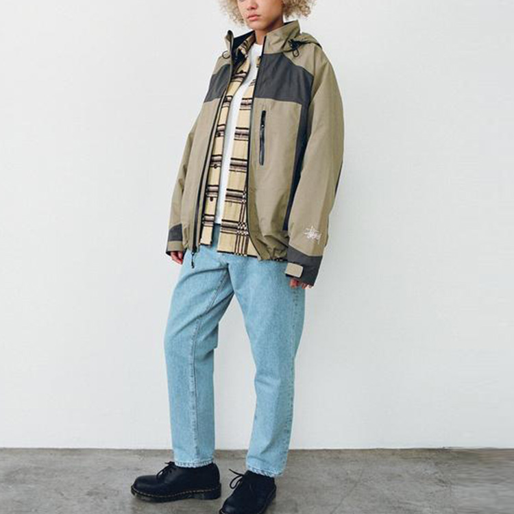 Stüssy Stussy Retro Logo Cuff Pullover Windbreaker Jacket Unisex. 115550 圖 5