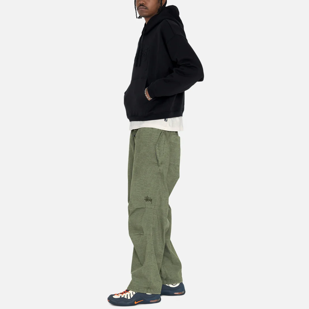 Stüssy Stussy Retro Pullover Hoodie with Logo, Kangaroo Pocket, Unisex. 118516 圖 11