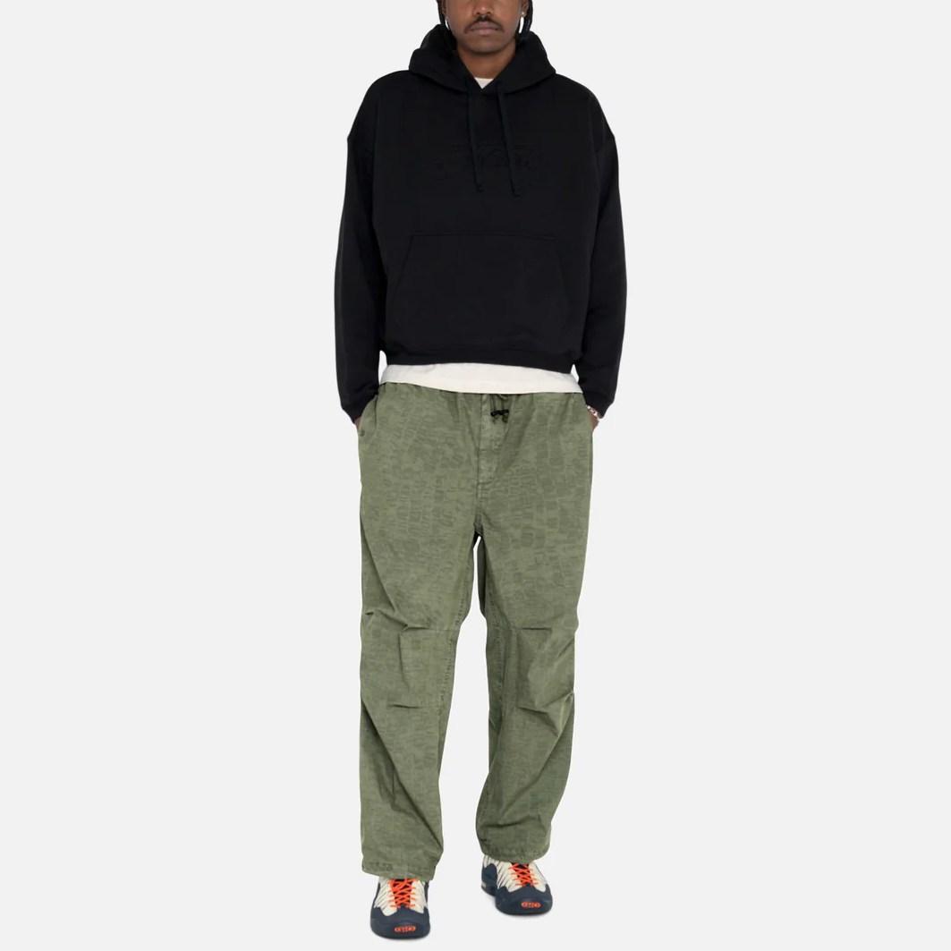 Stüssy Stussy Retro Pullover Hoodie with Logo, Kangaroo Pocket, Unisex. 118516 圖 9