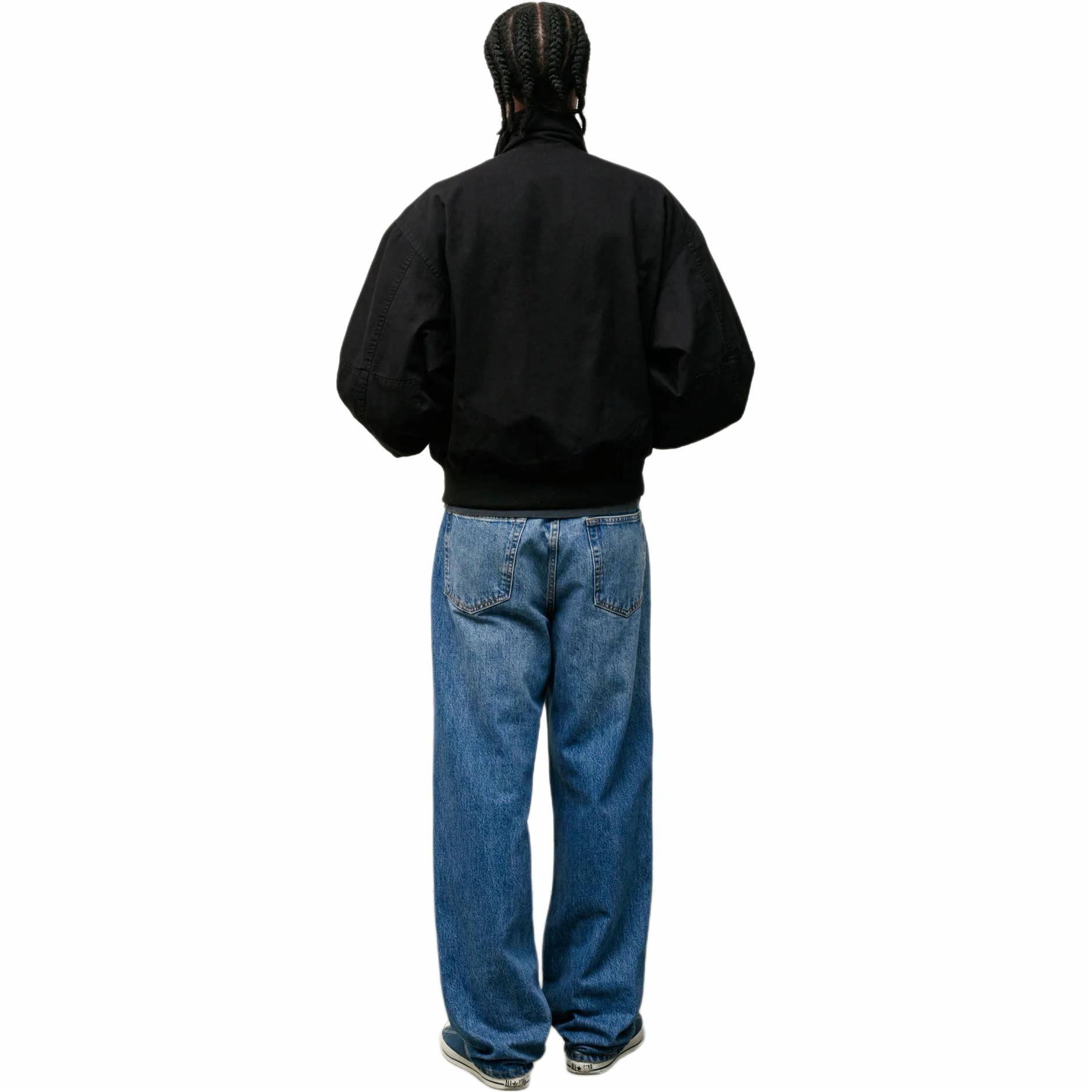 Sizing Stüssy Stussy Ribbed Zip Collar Logo Loose Fit Retro Jacket Unisex 115837