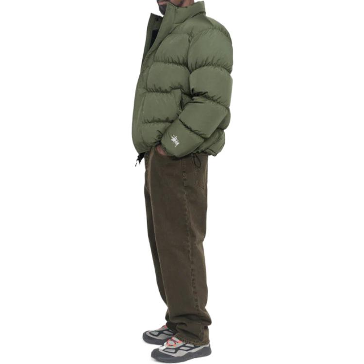 Stüssy Stussy Ripstop Down Puffer Jacket Vintage American Unisex Thickened Coat. 115656 圖 3