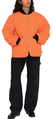 ステューシー S キルティング FW22 ユニセックス 厚手 野球 ジップジャケット 115670 6