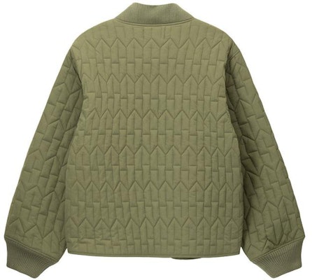 ステューシー S キルティング FW22 ユニセックス 厚手 野球 ジップジャケット 115670 9