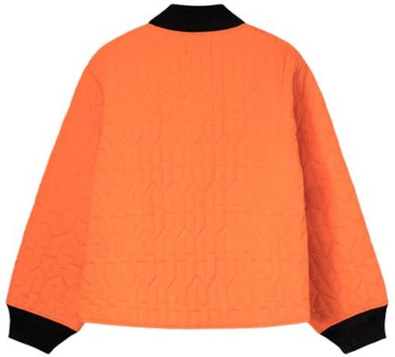 ステューシー S キルティング FW22 ユニセックス 厚手 野球 ジップジャケット 115670 2