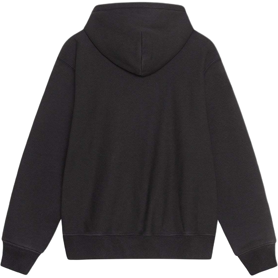 Stüssy Stussy Satin Patch Oversized Hoodie - Logo Design, Kangaroo Pocket, Unisex Vintage Style. 118556 圖 3