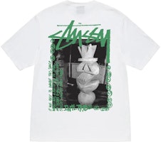 Stüssy Stussy Sculpture Letter Print Crewneck Unisex Short Sleeve T-Shirt. 1904876 Stüssy Stussy Sculpture Letter Print Crewneck Unisex Short Sleeve T-Shirt. 1904876