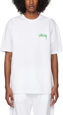 Stüssy Stussy Sculpture Letter Print Crewneck Unisex Short Sleeve T-Shirt. 1904876 3