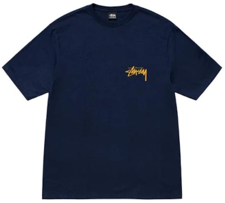 Stüssy Stussy Sculpture Letter Print Crewneck Unisex Short Sleeve T-Shirt. 1904876 5
