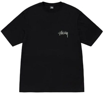 Stüssy Stussy Sculpture Letter Print Crewneck Unisex Short Sleeve T-Shirt. 1904876 Lookbook Stüssy Stussy Sculpture Letter Print Crewneck Unisex Short Sleeve T-Shirt. 1904876